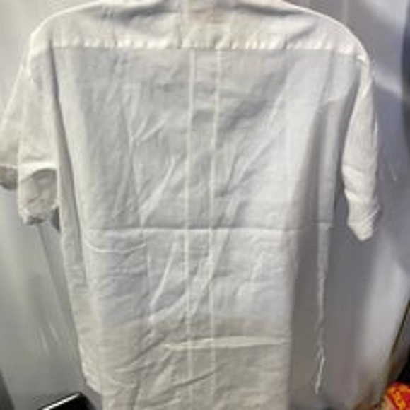 Oscar de La Renta Vintage Men's Shirt Short Sleeve Button Down  XL - Panama- - Picture 2 of 9